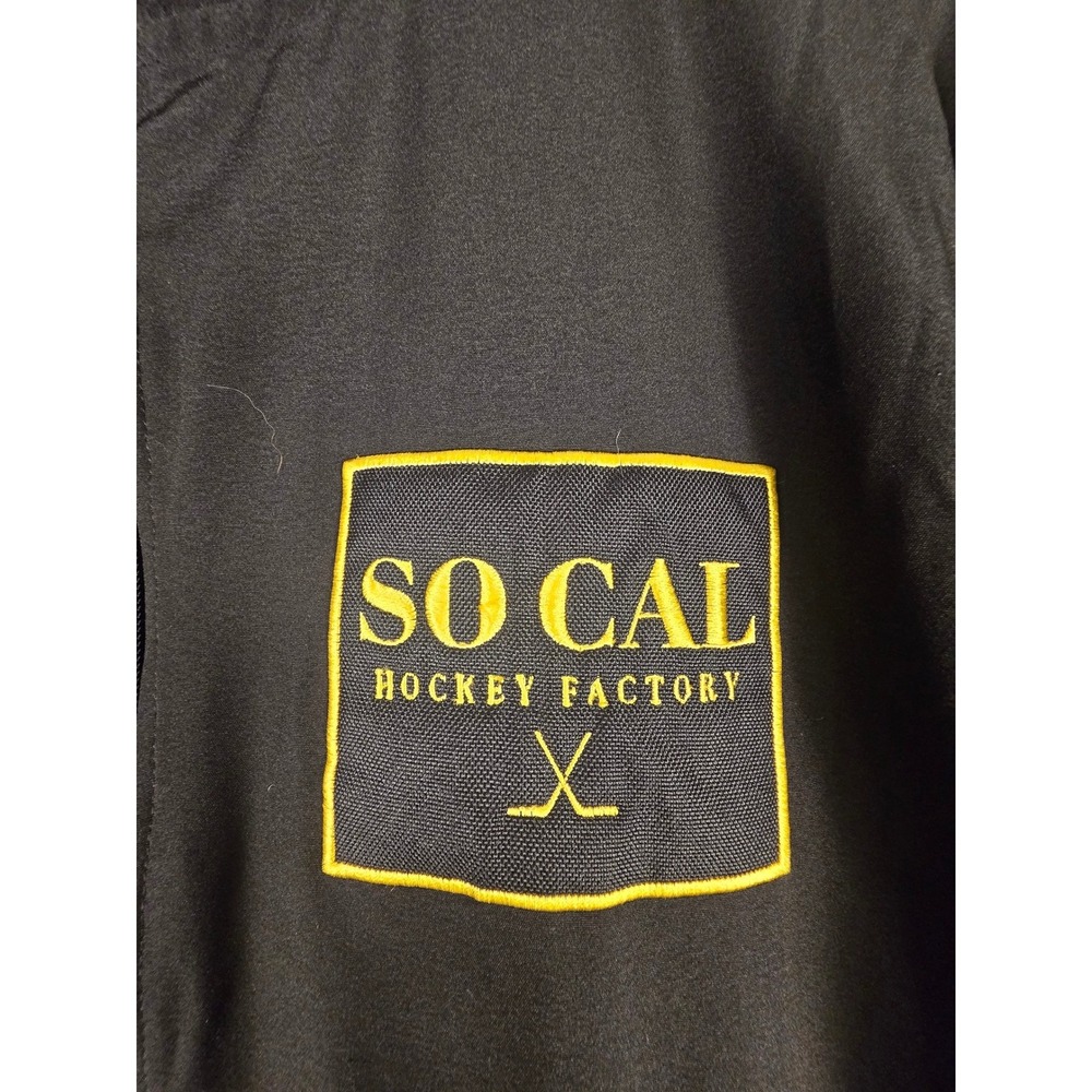 Verbero Black Full Zip Jacket Men's Medium So Cal Hockey Factory - Picture 5 of 12
